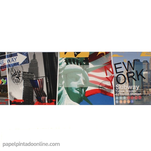 Cenefa Papel Pintado Funny Walls 257-6471