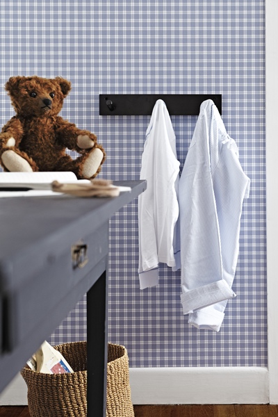 Interior decorado con Papel Pintado Lilleby 2689