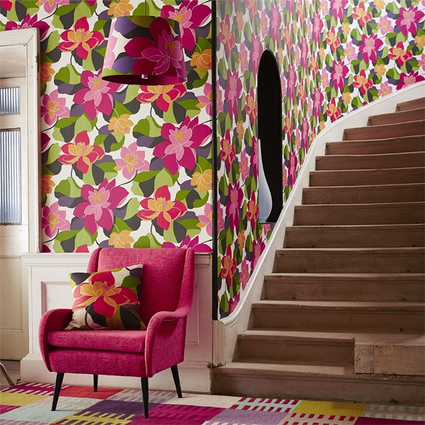 Interior decorado con Papel Pintado Spirit&Soul 110860