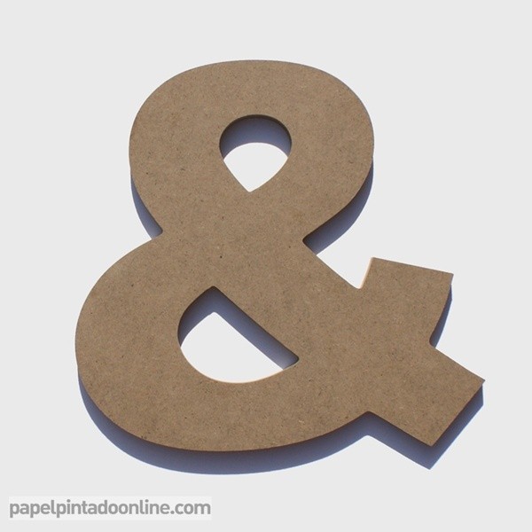 Letra de Madera & 20cm