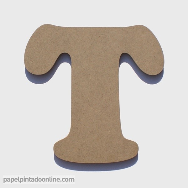 Letra de Madera T 20cm