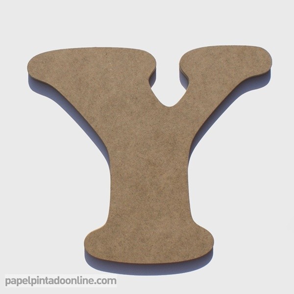 Letra de Madera Y 20cm