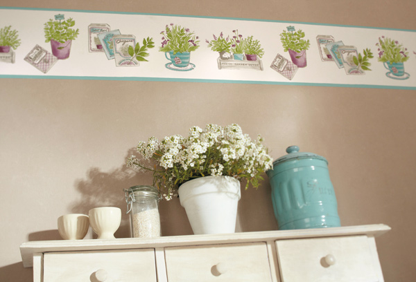 Interior decorado con Cenefa Cavaillon CAV_6496_60_00