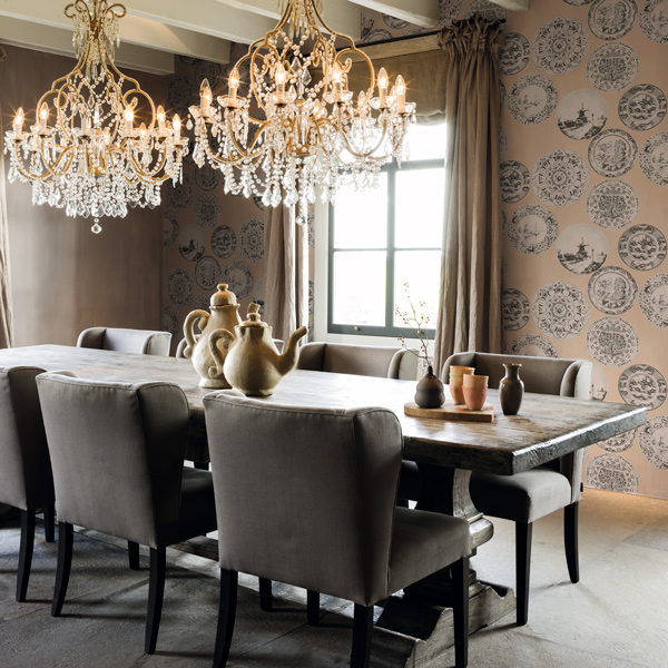 Interior decorado con Papel Pintado Essentially Yours 47523