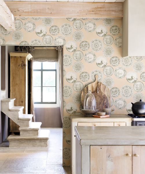 Interior decorado con Papel Pintado Essentially Yours 47523