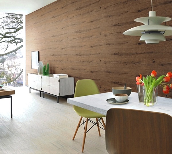 Interior decorado con Papel Pintado New Walls NWS_1851_44_45