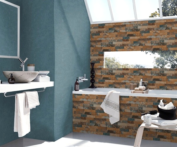 Interior decorado con Papel Pintado New Walls NWS_1847_51_04