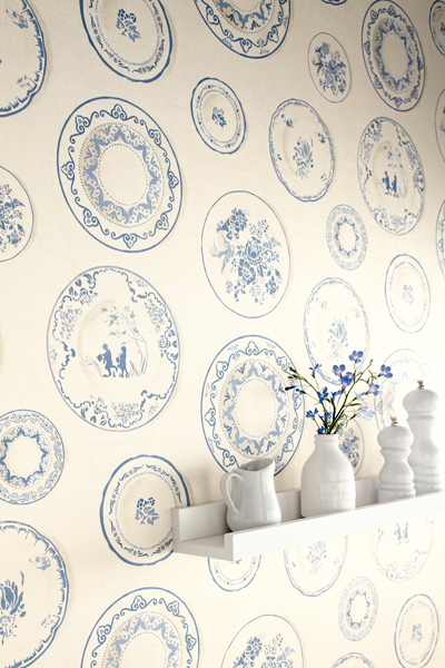 Interior decorado con Papel Pintado Cavaillon CAV_6504_60_64